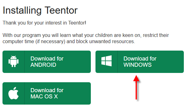 Download Teentor for Windows