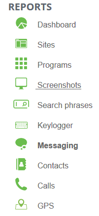 Messaging report